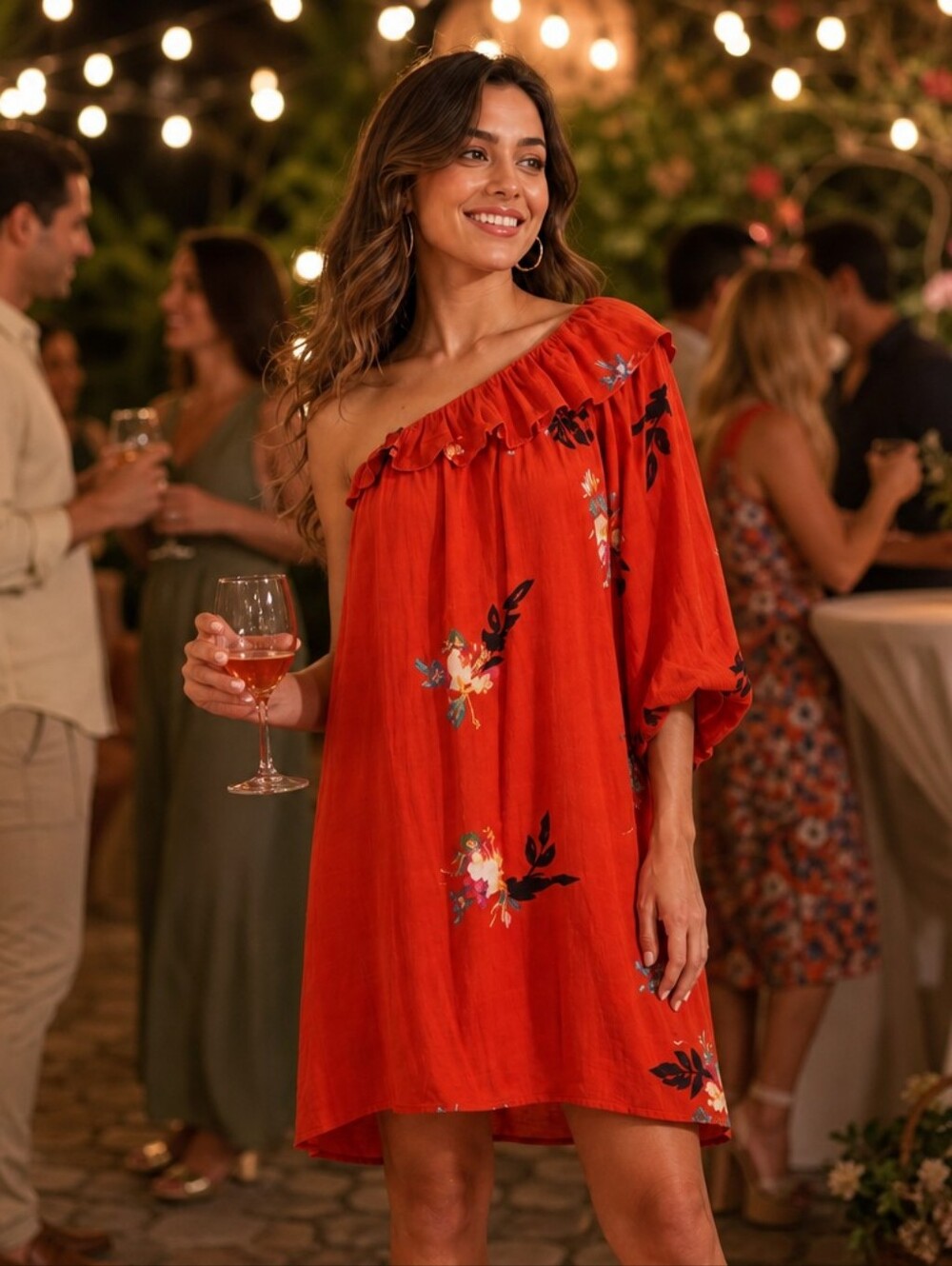 French connection dress one shoulder Nwt